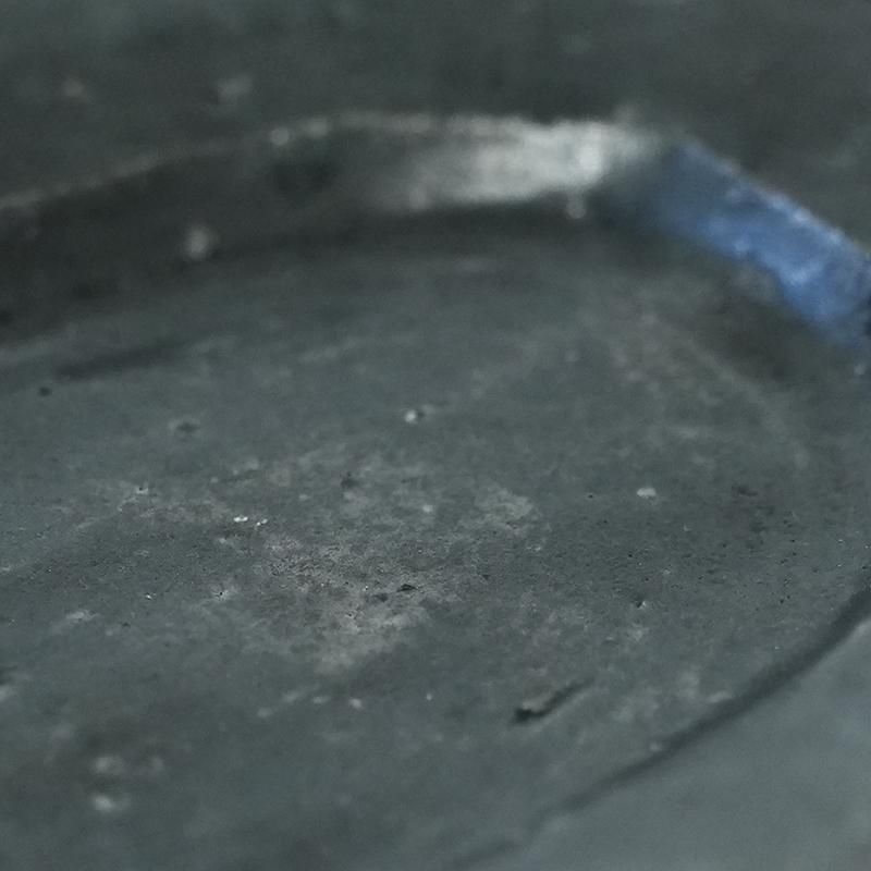 石原稔久/黒楕円皿- dieci｜online shop