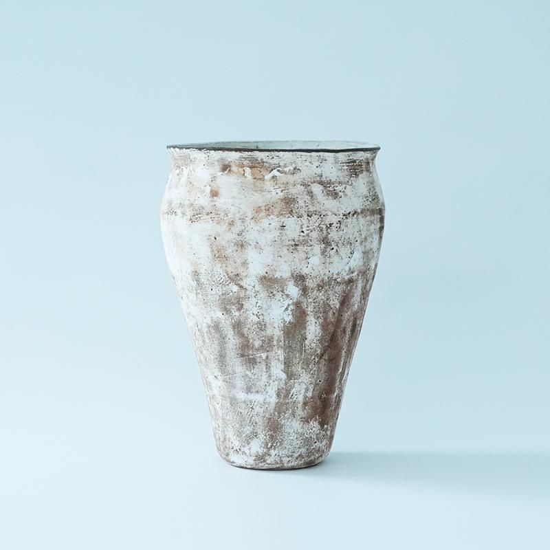 石原稔久　鉢 石原稔久/ピッチャー花入(蓋付き)