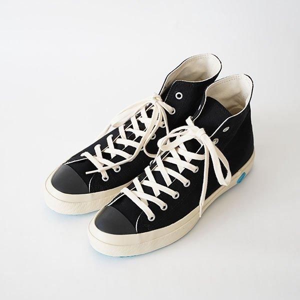 SHOES LIKE POTTERY high cut sneaker(WHITE/BLACK)ムーンスター SHOES LIKE POTTERY high cut sneaker(WHITE/BLACK)ムーンスター