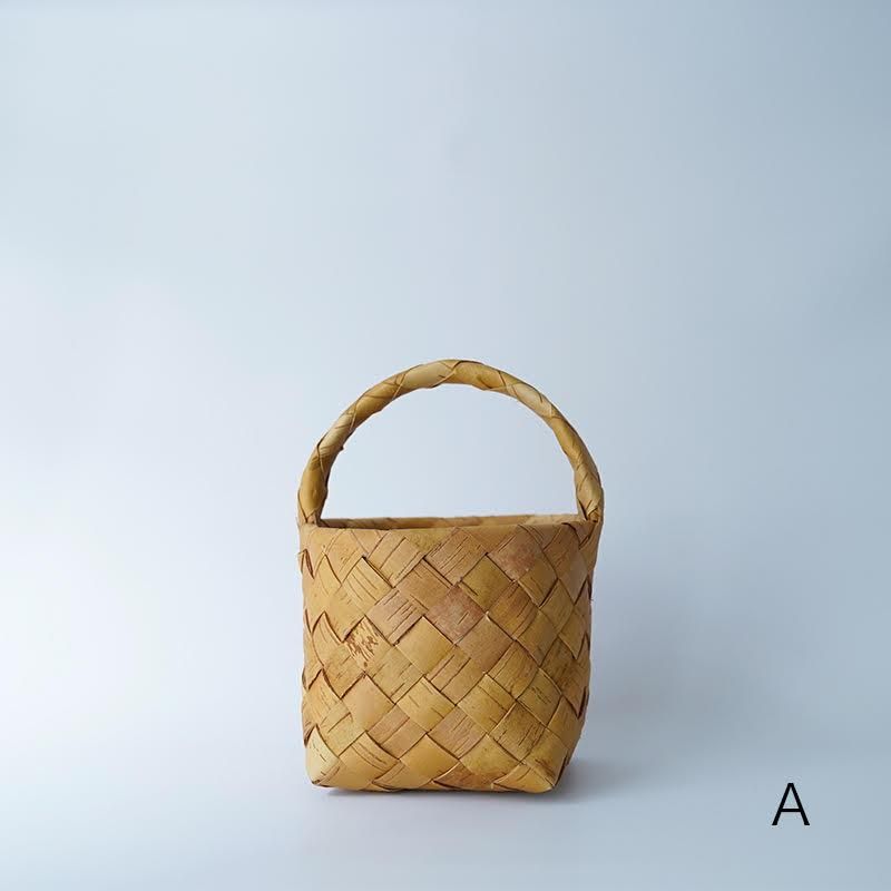 Galinaさん/白樺かご(ラウンドS)- dieci｜online shop