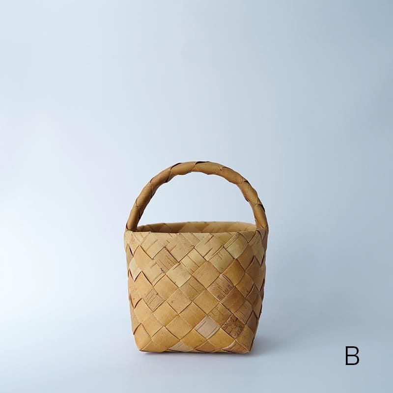 Galinaさん/白樺かご(ラウンドS)- dieci｜online shop