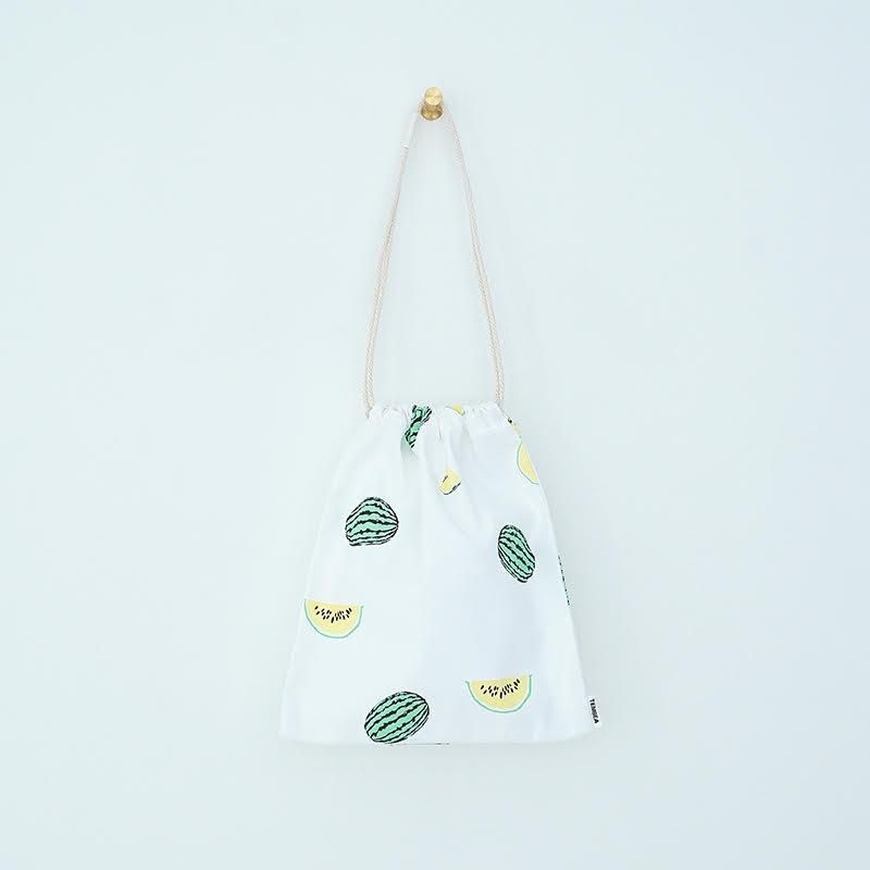 TEMBEA(テンベア)/ 巾着 POCHETTE フルーツ柄23SS - dieci TEMBEA(テンベア)/ 巾着 POCHETTE フルーツ柄23SS - dieci