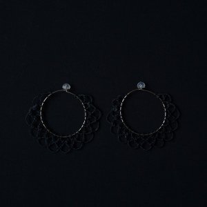 SIRISIRI / ARABESQUE Earrings HOOP GR mini
