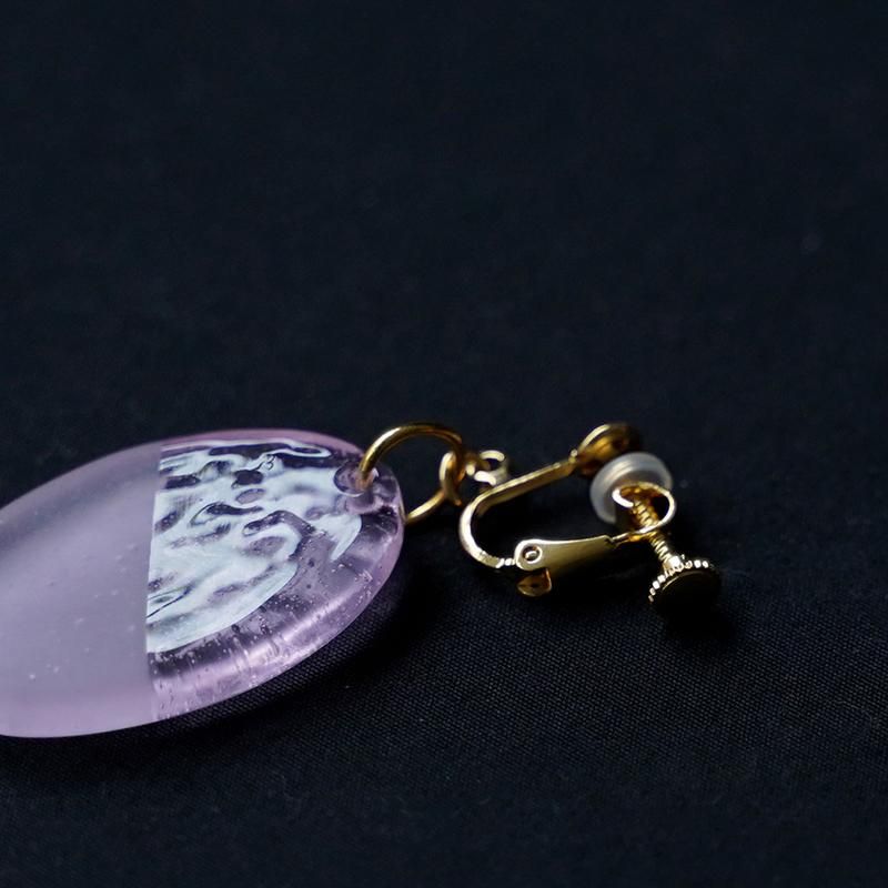 SIRISIRI / HOTOLI Earrings Oval PINK