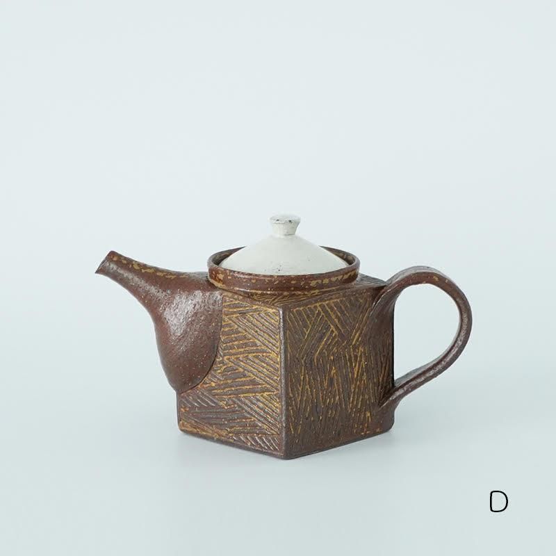 羅以音窯/アフリカ彫刻 キューブポット - dieci｜online shop