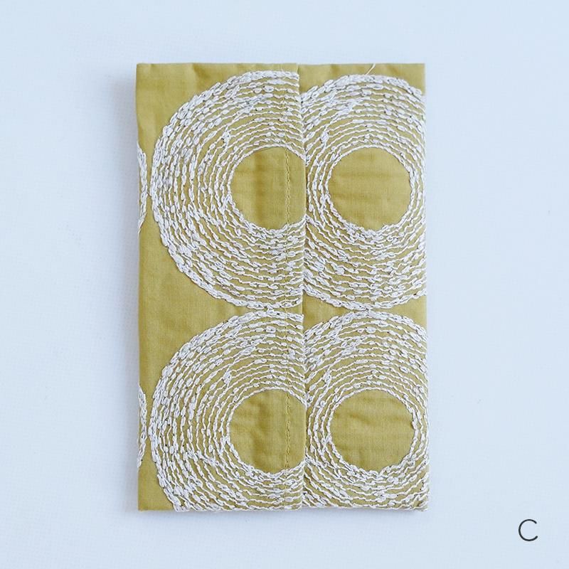 イイダ傘店 夏の傘展/ティッシュケース（刺繍）