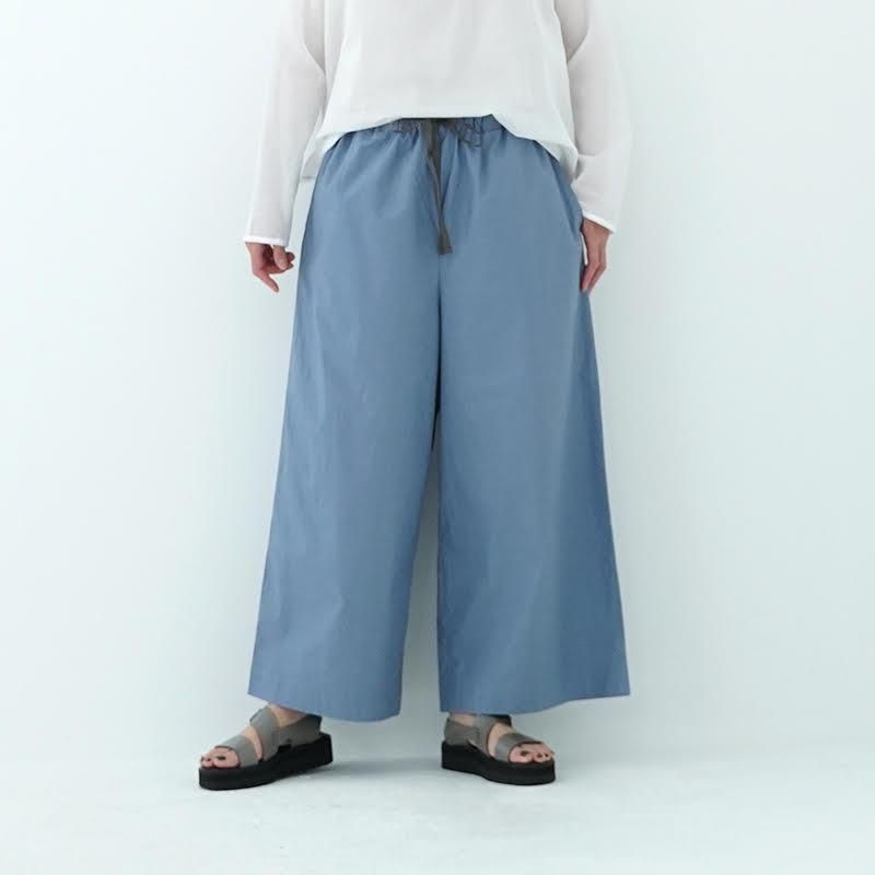 eleven 2nd / Cotton Broad Drawstring Wide Pantsi｜online shop