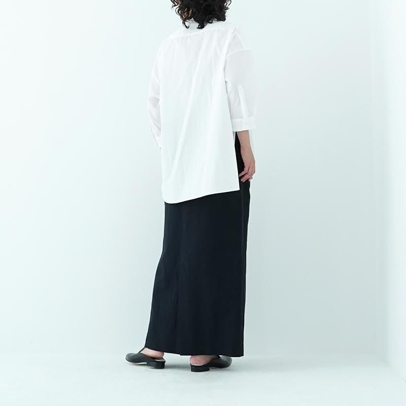 humoresque ホワイト ロングスカート humoresque(ユーモレスク)/tight skirt dieci｜online shop