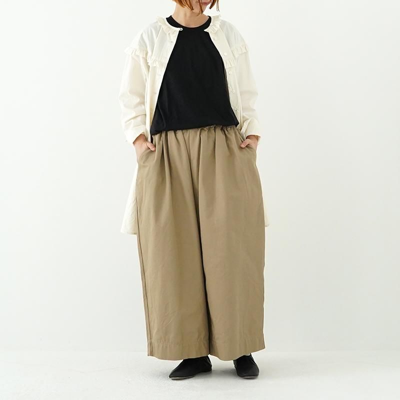 ゴーシュ / カツラギパンツ八分丈23AW- dieci|online shop ゴーシュ / カツラギパンツ八分丈23AW- dieci|online shop