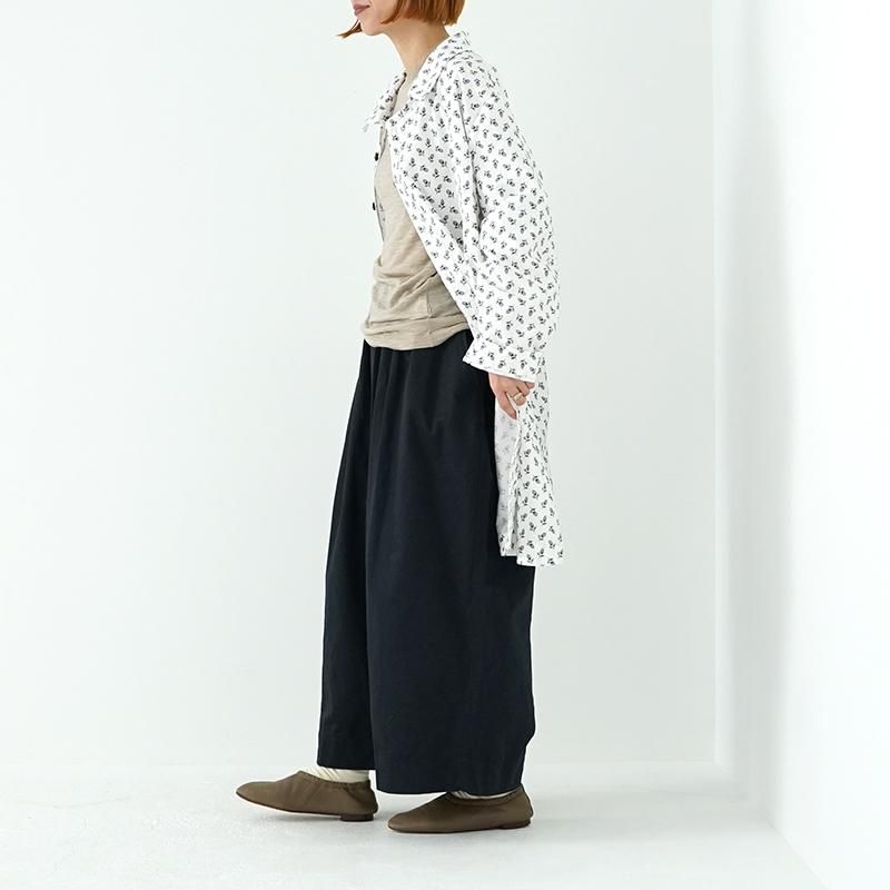 ゴーシュ / カツラギパンツ八分丈23AW- dieci|online shop ゴーシュ / カツラギパンツ八分丈23AW- dieci|online shop