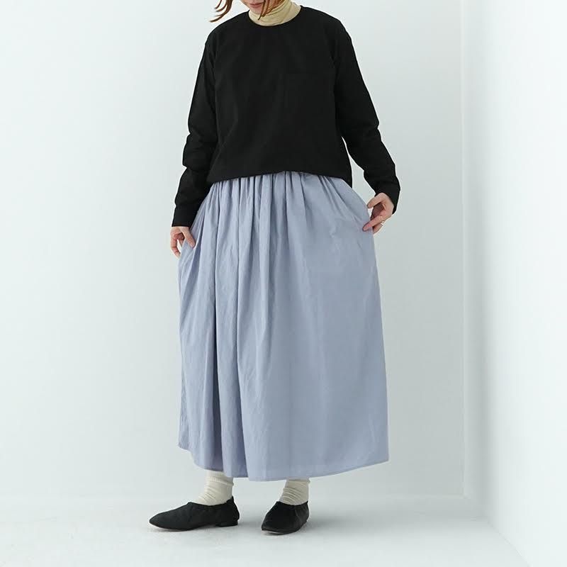 ゴーシュ / コットンリネンポプリンブラウス 23AW