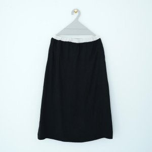 Dhal  /  Washed Satin Long Skirt 23AW