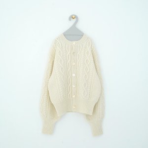 humoresque(桼쥹)/ cashmere Aran cardigan