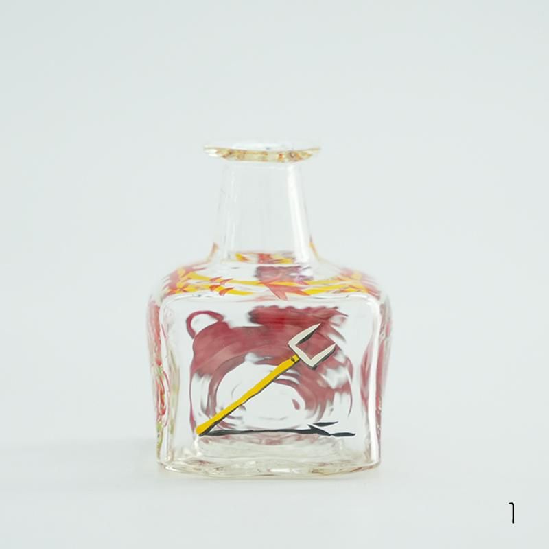 石川昌浩 葡萄色 角瓶 花瓶 限定色！ 石川昌浩 葡萄色 角瓶 花瓶 限定色！