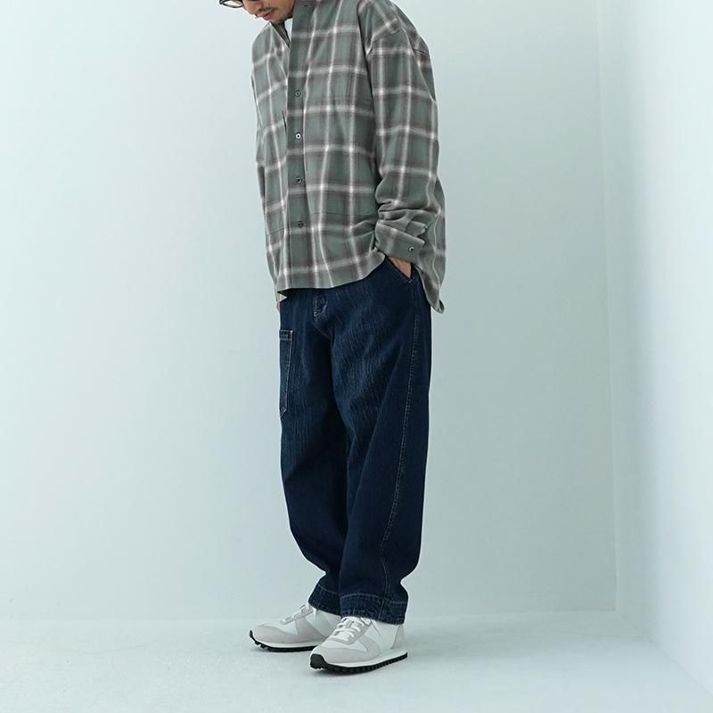 PORTER CLASSIC / STEINBECK DENIM POCKET PANTS dieci|online shop PORTER CLASSIC / STEINBECK DENIM POCKET PANTS dieci|online shop