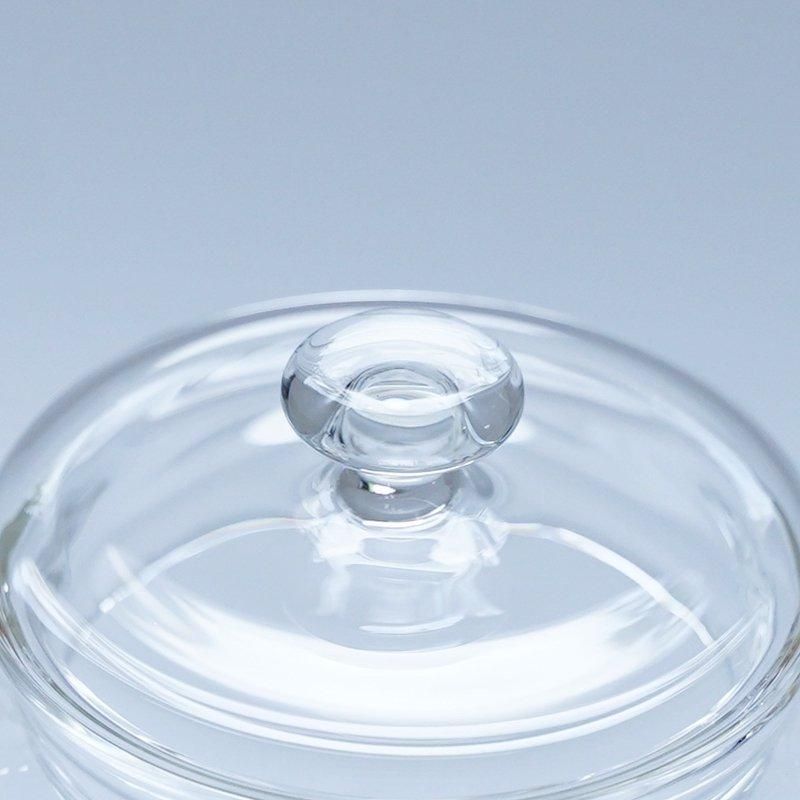 ✧1点物✧高級ガラス✧クリア＆AB✧ガラスビジュー✧クリスタルガラス✧アソート✧ studio prepa / 耐熱ガラスティーポット(竹・あけび)