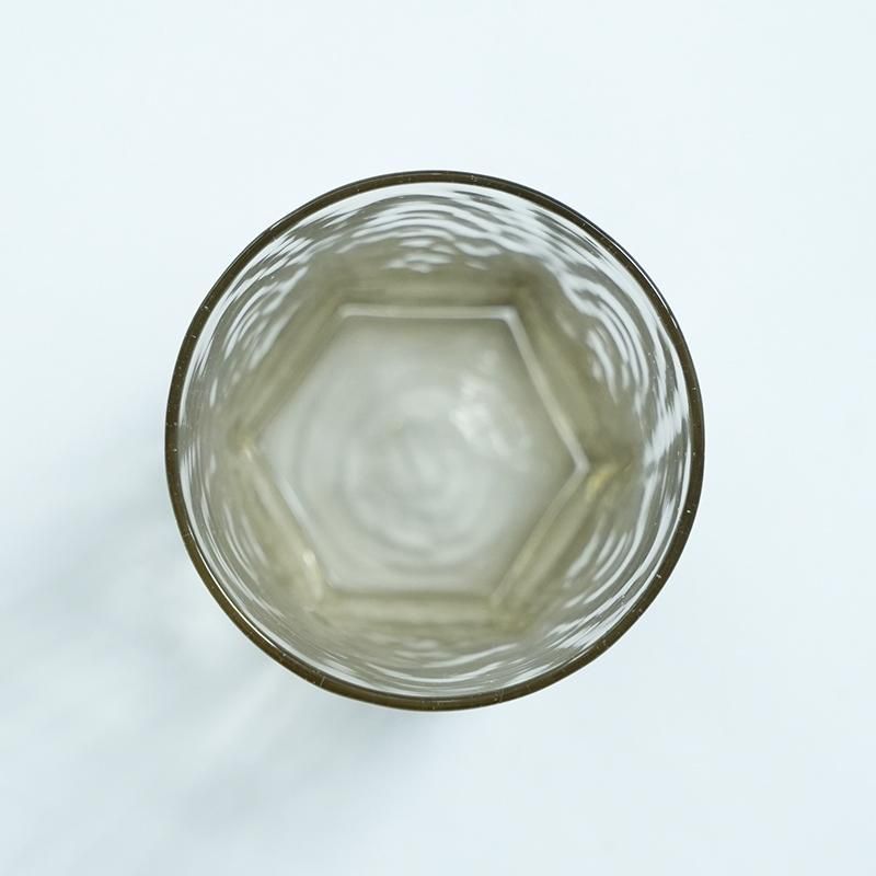 石川硝子工藝舎/ モカ六角コップ（小）