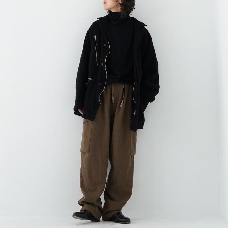 COMOLI /縮絨ウールミリタリージャケット 23AW dieci|online shop COMOLI /縮絨ウールミリタリージャケット 23AW dieci|online shop