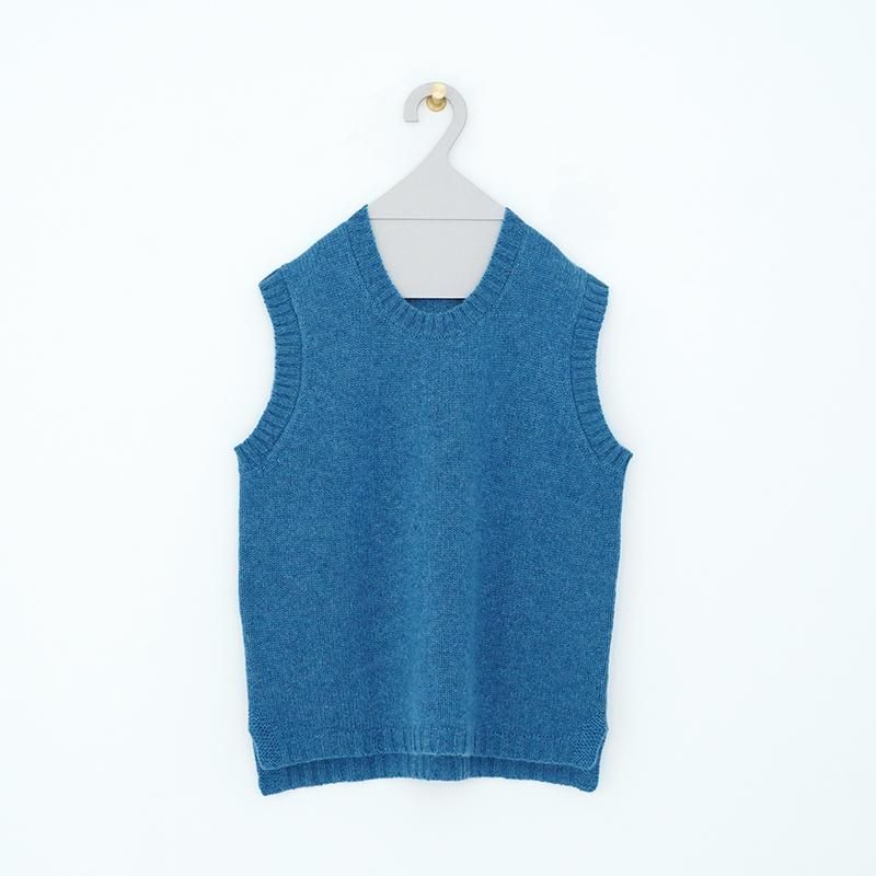 eleven2nd ヤクウール　ベスト eleven 2nd /Yak Slipover (vest)23AW dieci｜online shop
