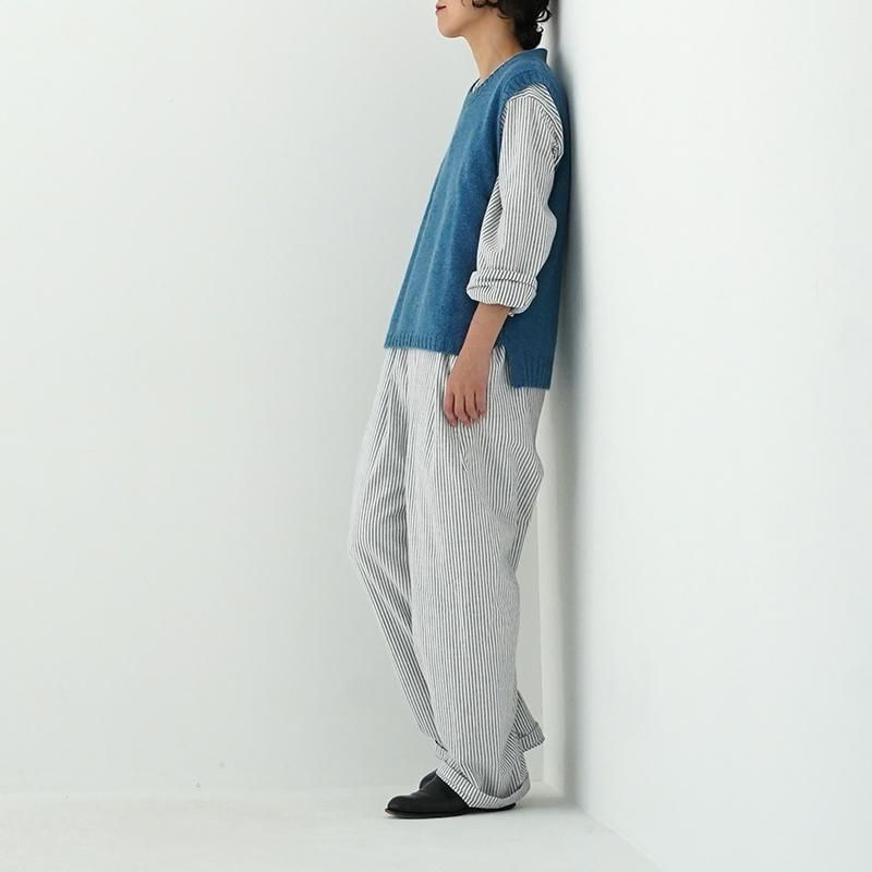 eleven2nd ヤクウール　ベスト eleven 2nd /Yak Slipover (vest)23AW dieci｜online shop