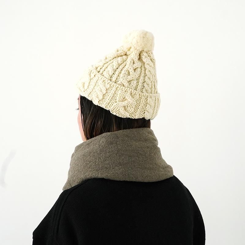 CINQ／Highland 2000 ポンポン付きニット帽 - dieci｜online shop