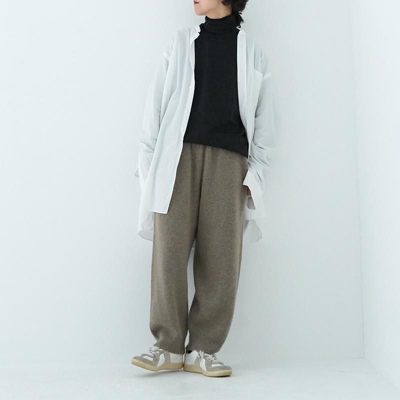 WIRROW/ Alpaca wool knit pants(unisex ) 23AW - dieci｜online