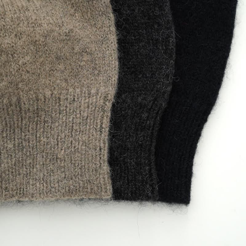 WIRROW/ Alpaca wool knit pants(unisex ) 23AW - dieci｜online