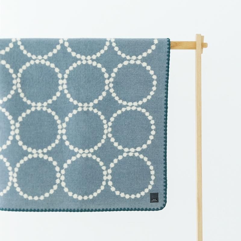 mina perhonen/ ウールブランケット-tambourine / small--dieci mina perhonen/ ウールブランケット-tambourine / small--dieci