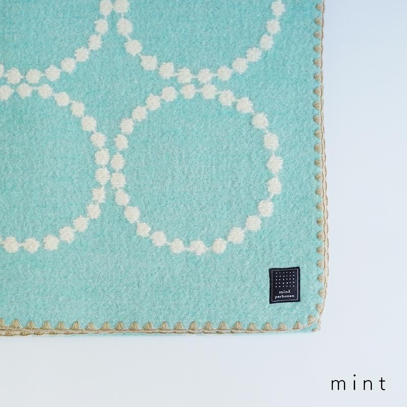 mina perhonen/ ウールブランケット-tambourine / small--dieci mina perhonen/ ウールブランケット-tambourine / small--dieci