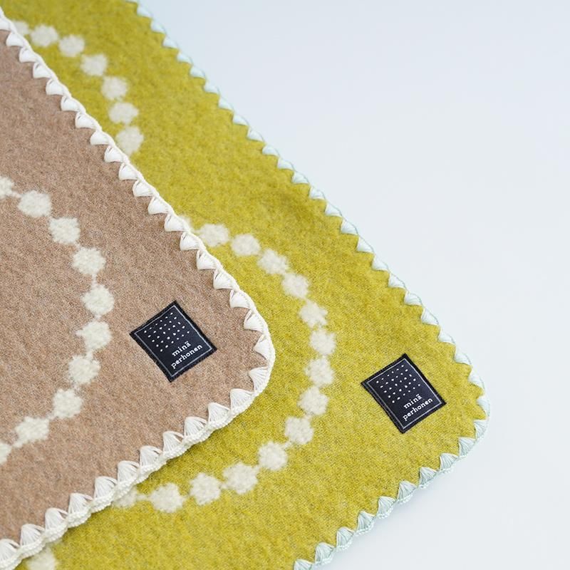 mina perhonen/ ウールブランケット-tambourine / large--dieci