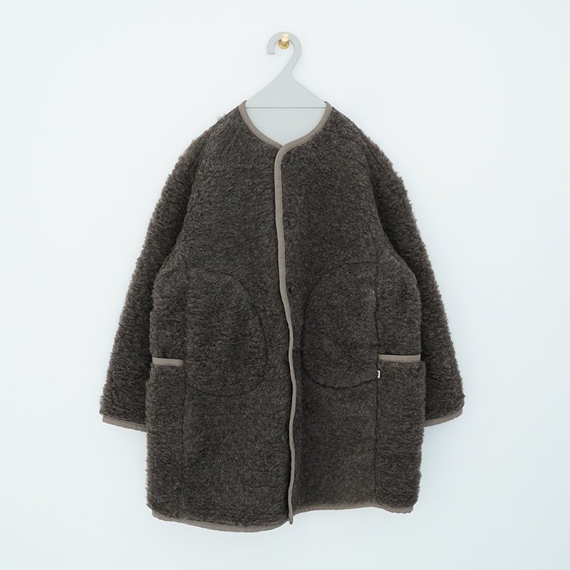 COLDBREAKER / Tabatha CB Snap Button Coat 23AW-dieci｜online shop