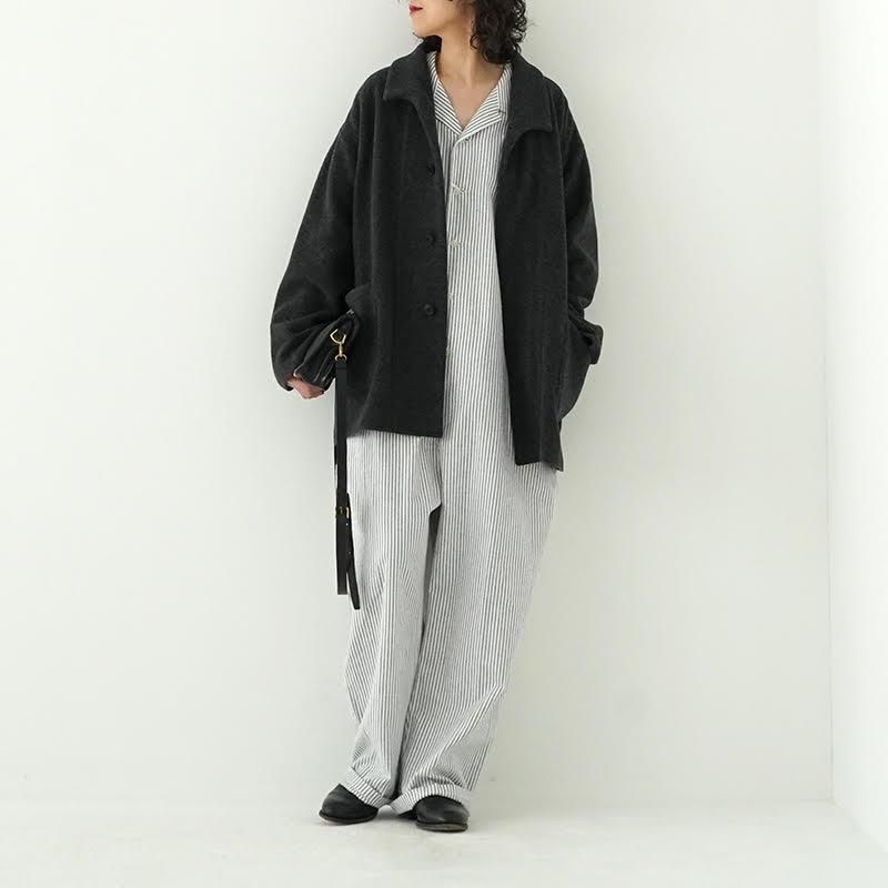 YAECA /CONTEMPO WOMEN パジャマシャツロング- dieci｜online shop