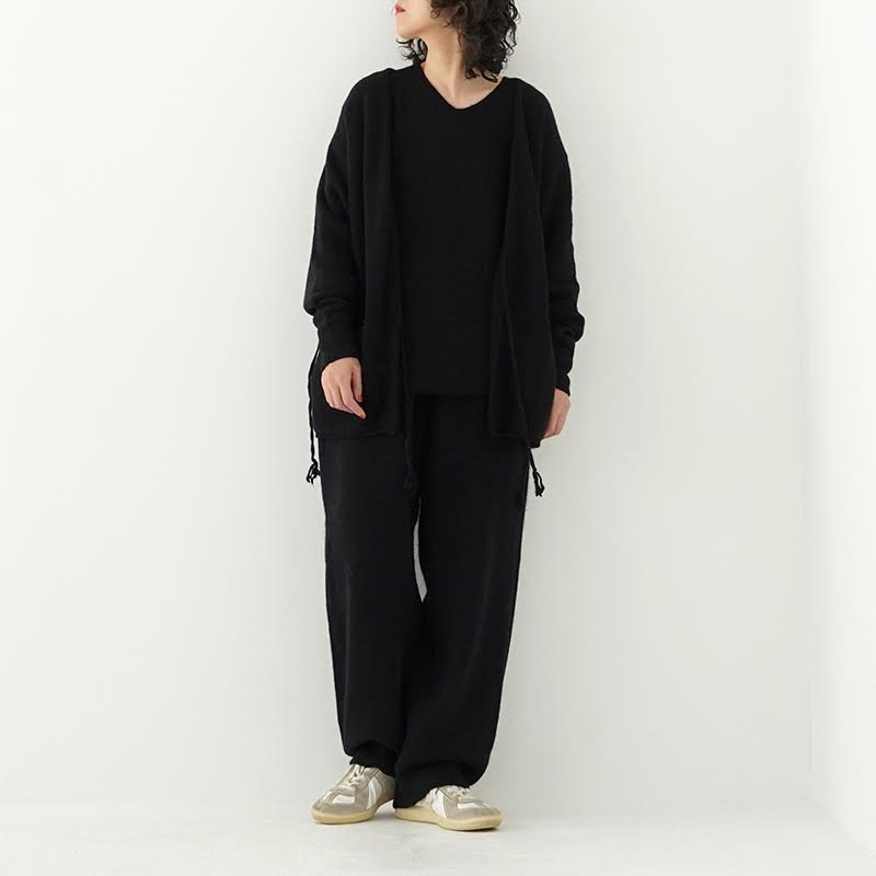 COMOLI / カシミヤ製品染Vネックニット 23AW- dieci｜online shop