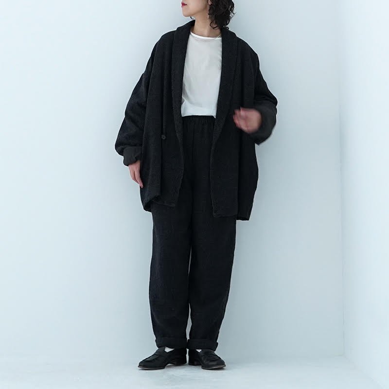 holk(ホーク)/wool 2/60 viyella 縮絨 mac jacket (unisex) 21AW dieci｜online shop