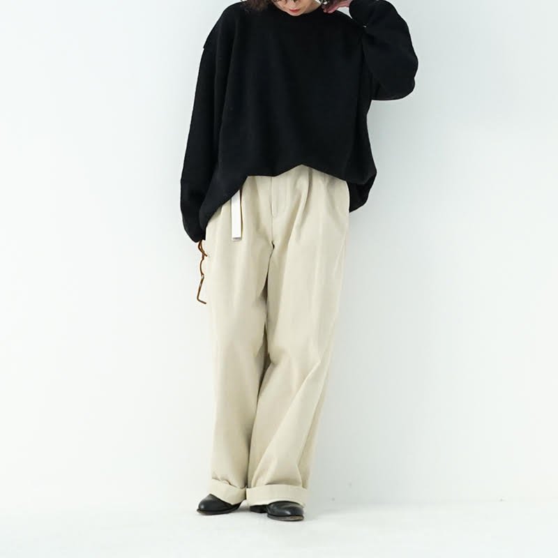 WIRROW/ Corduroy tuck pants (unisex ) - dieci｜online shop