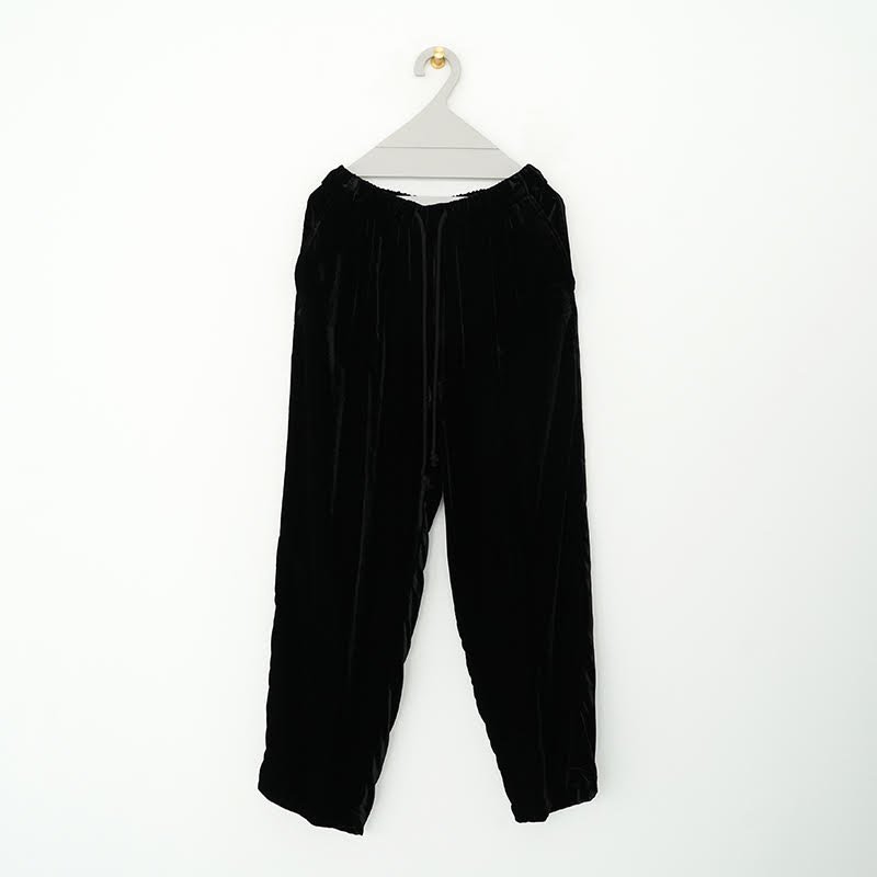 【訳あり】WIRROW velvet drawstring pants サイズ1中古品に寛容な方ご検討ください