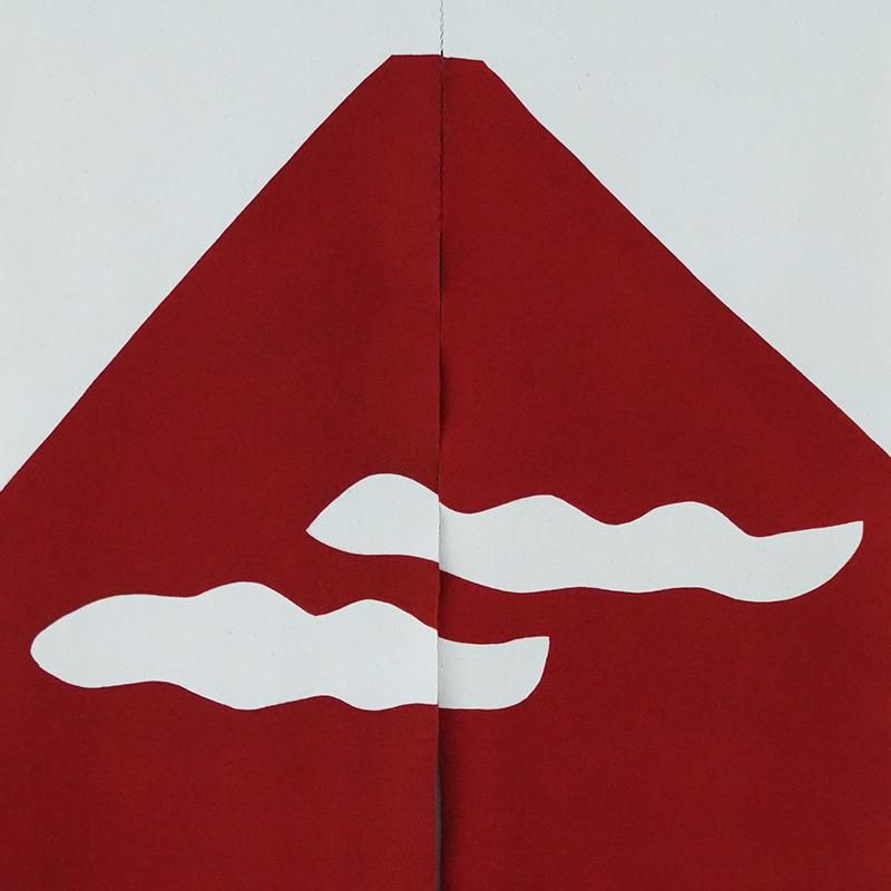 山内武志／型染めのれん『知恵の輪』dieci｜online shop