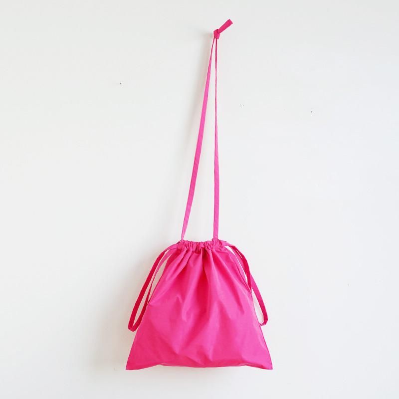 バッグ formuniform Drawstring Bag SS Neon pink formuniform/ DRAWSTRING BAG SS+STRAP - dieci｜online shop