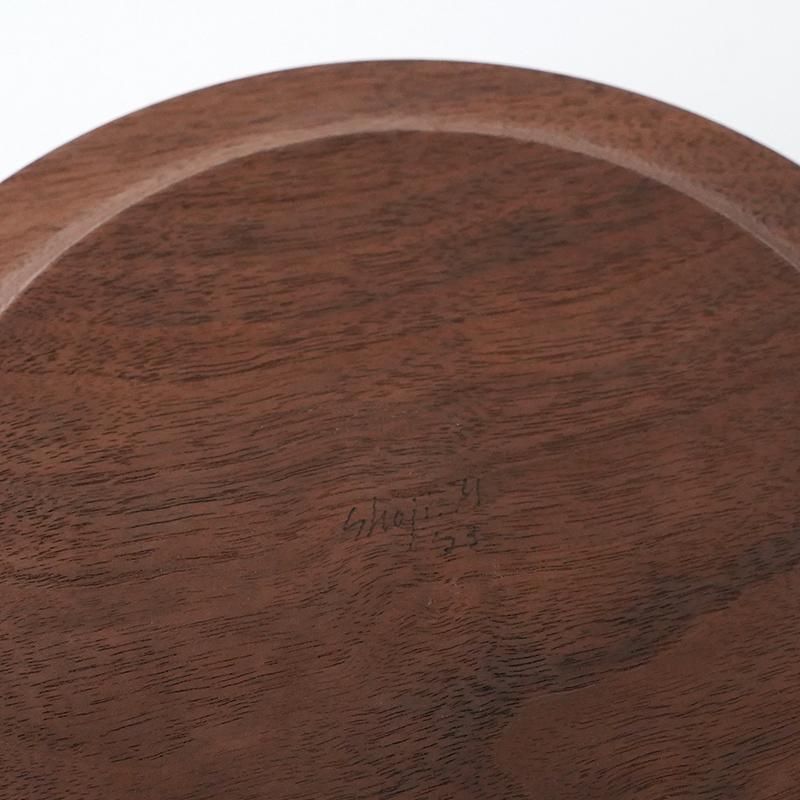 クラロウォールナット無垢材のトレイ☆ 盛永 省治／クラロウォールナット(トレイ)