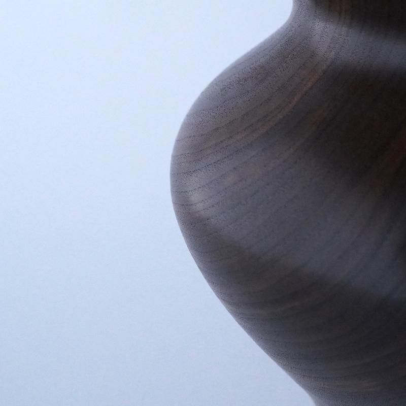 盛永 省治／ウォールナット（花器）