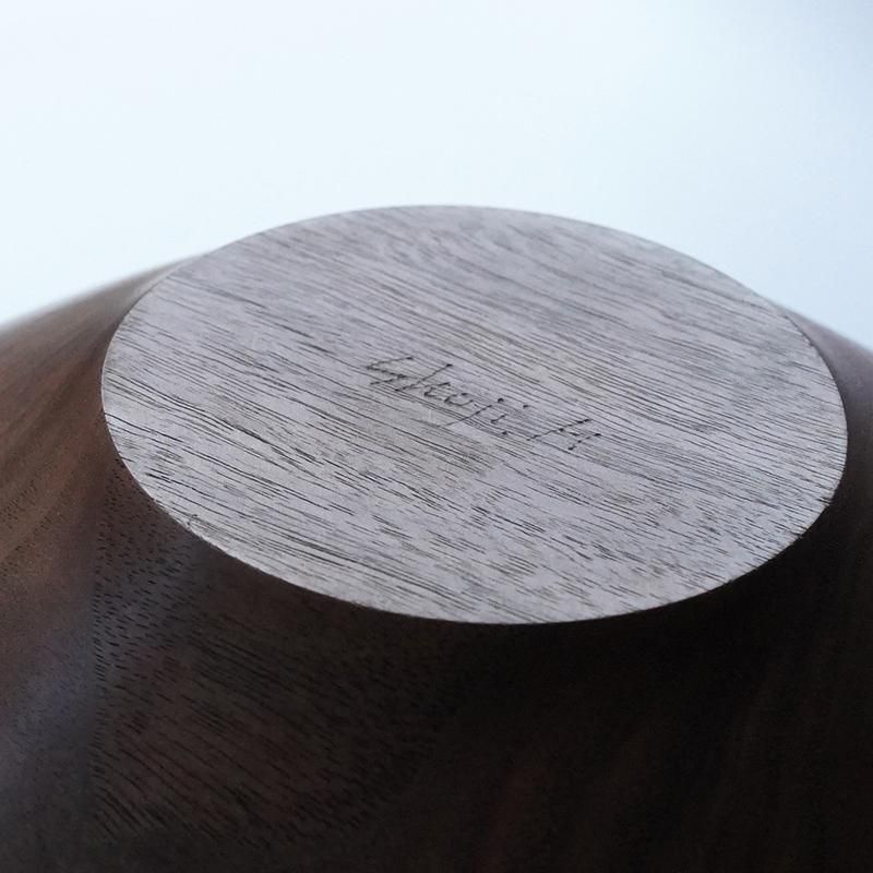 盛永省治 ボウル 盛永 省治／ウォールナット（ボウル）