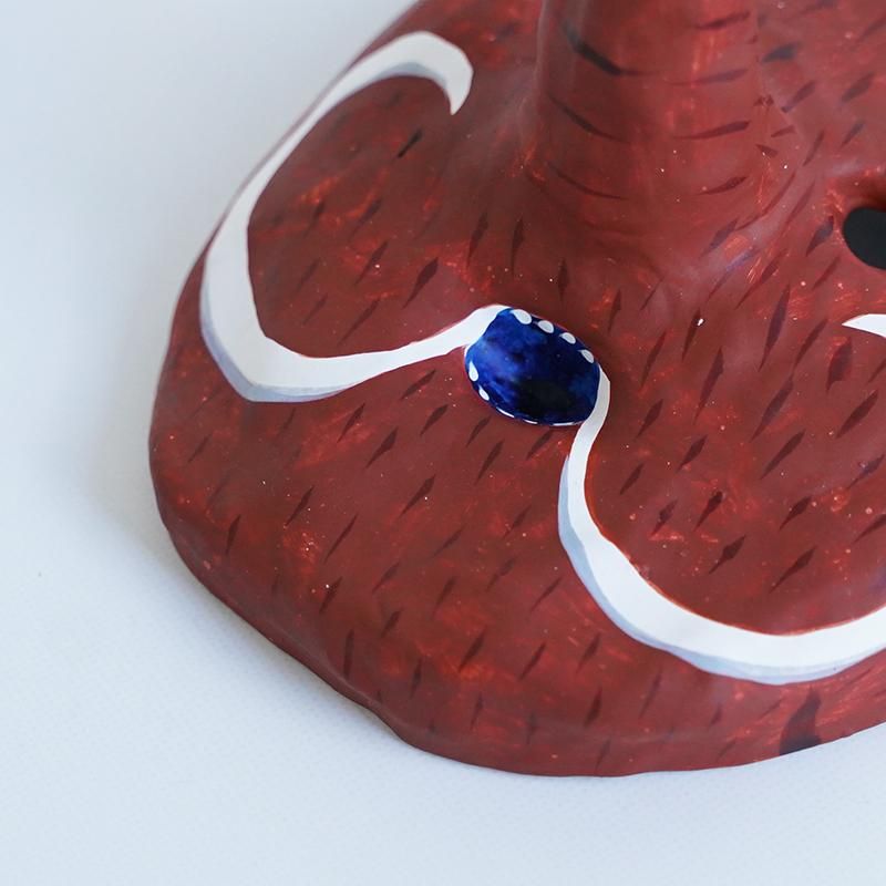 ロードワークス（琉球張子）/ 張り子のお面（マンモス乗り原人面