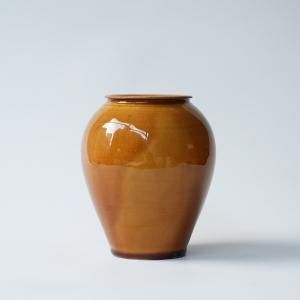 郡司製陶所 / 花器　飴色 郡司製陶所 / 花器 飴色