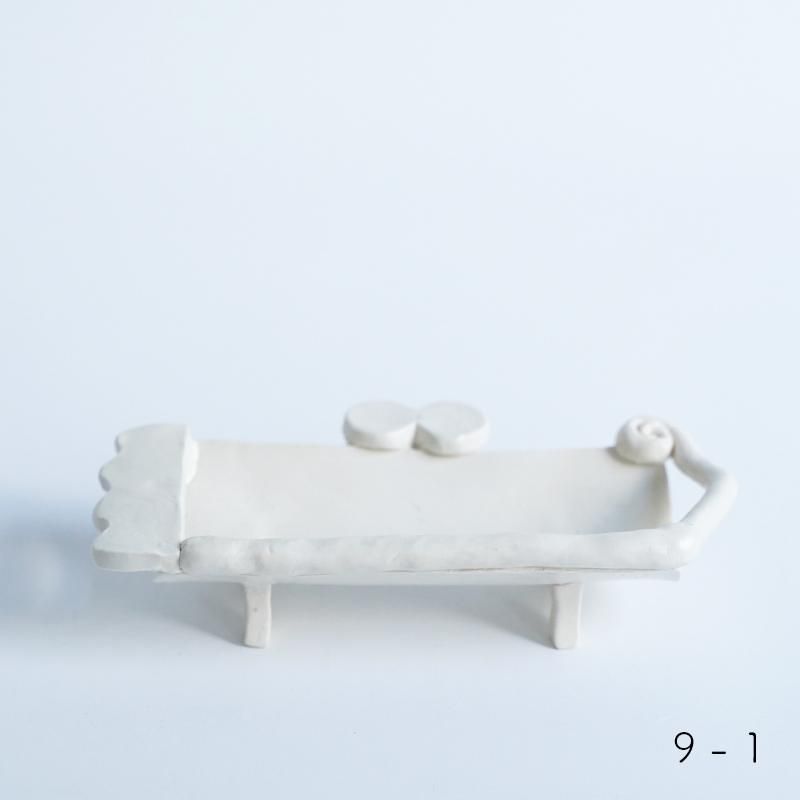 脚付皿/キムホノ（金憲鎬）