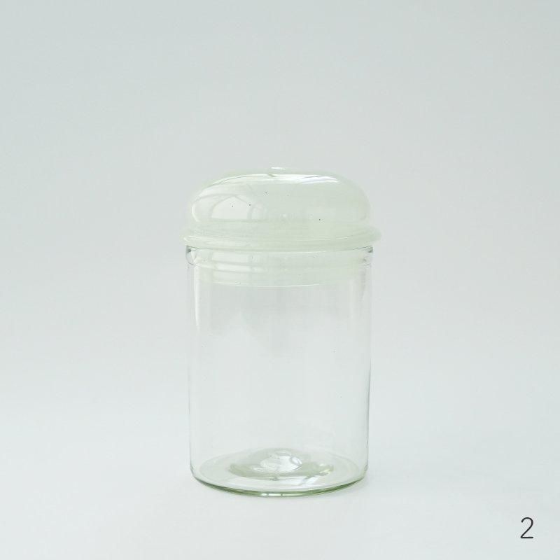1日限定値下げ！希少！新品・未使用品！翁再生硝子工房 コクモツポット 翁再生硝子工房／コクモツポット- dieci｜online shop