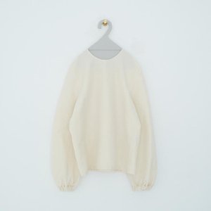 humoresque(桼쥹)/  puff sleeve pullover(cotton/linen) 24SS
