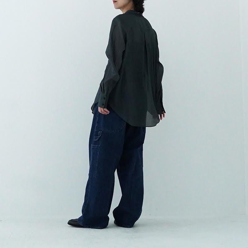 △humoresque(ユーモレスク)/ puff sleeve pullover(silk) 24SS