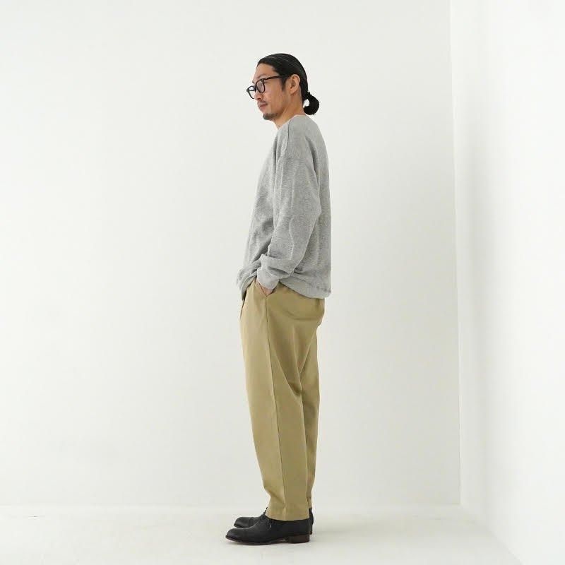 Porter Classic H/W Peace Cotton Crewneck, Gray – Pancho And