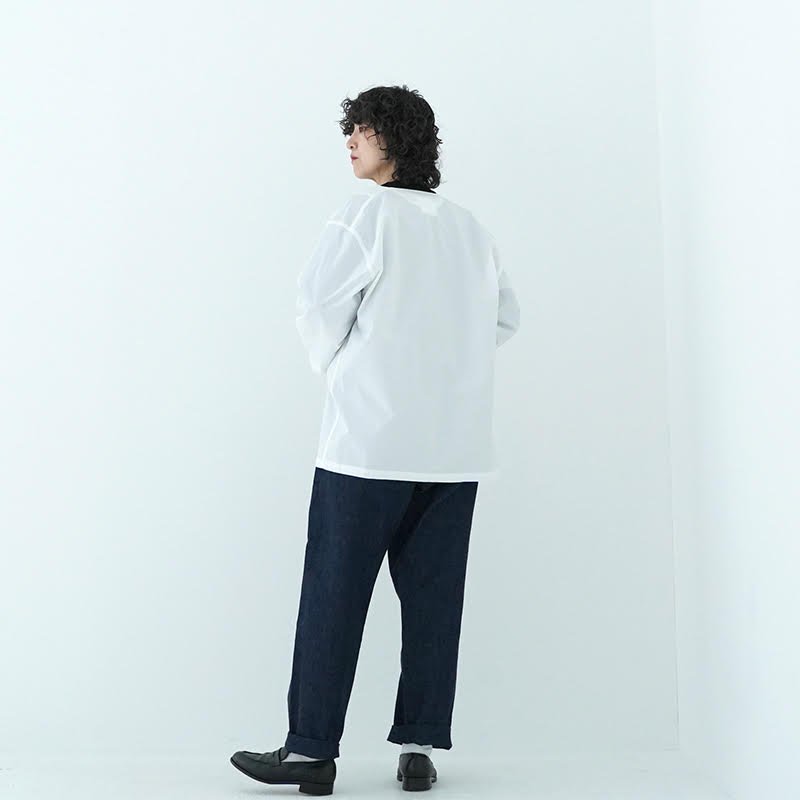 YAECA /CONTEMPO WOMEN パジャマシャツ ノーカラー- dieci｜online shop