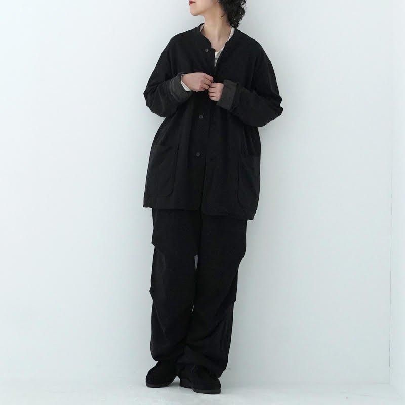COMOLI24ssコットンジャージスタンドカラージャケットsize2